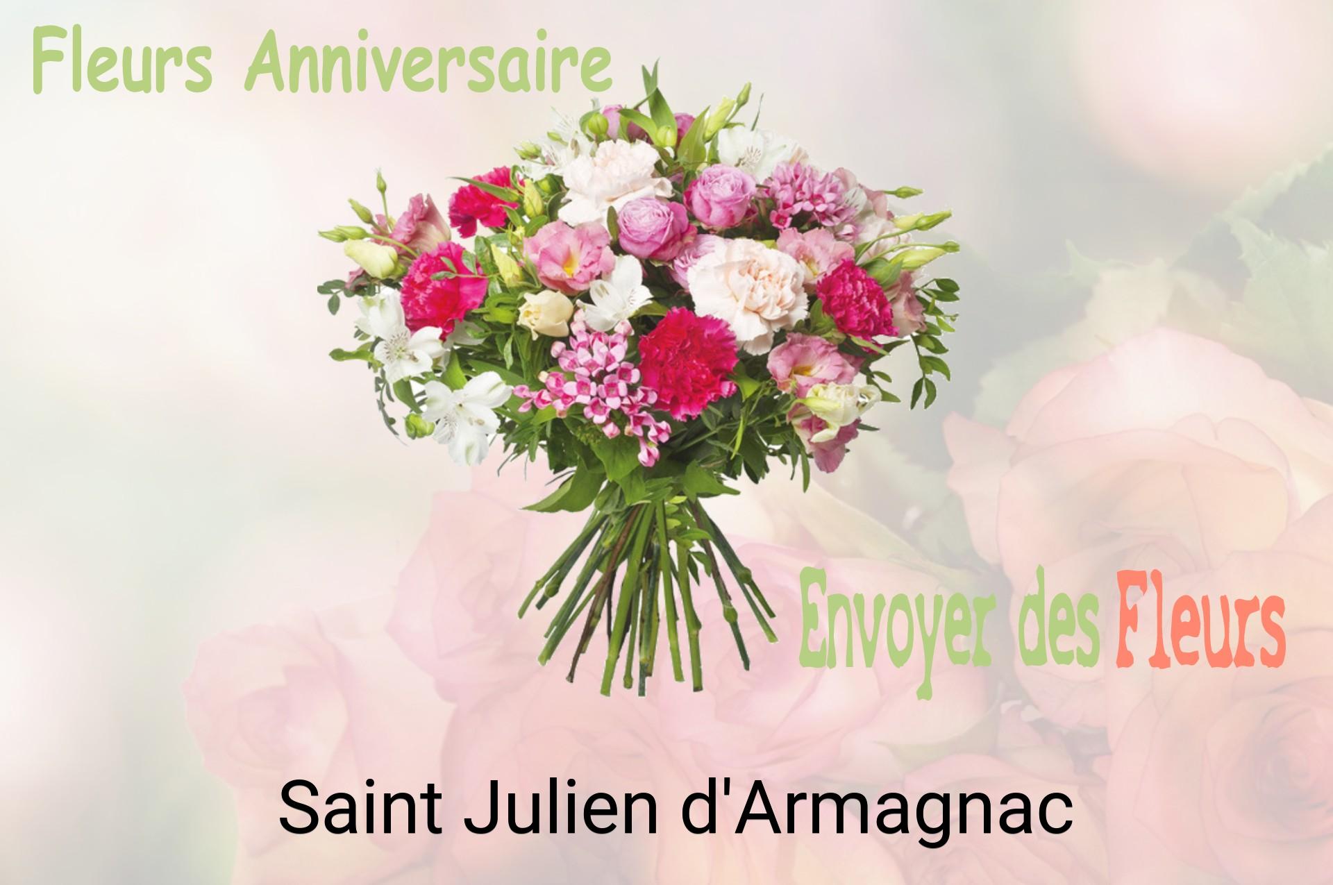 Bouquet de fleurs d’anniversaire livré à Saint-Julien-d'Armagnac