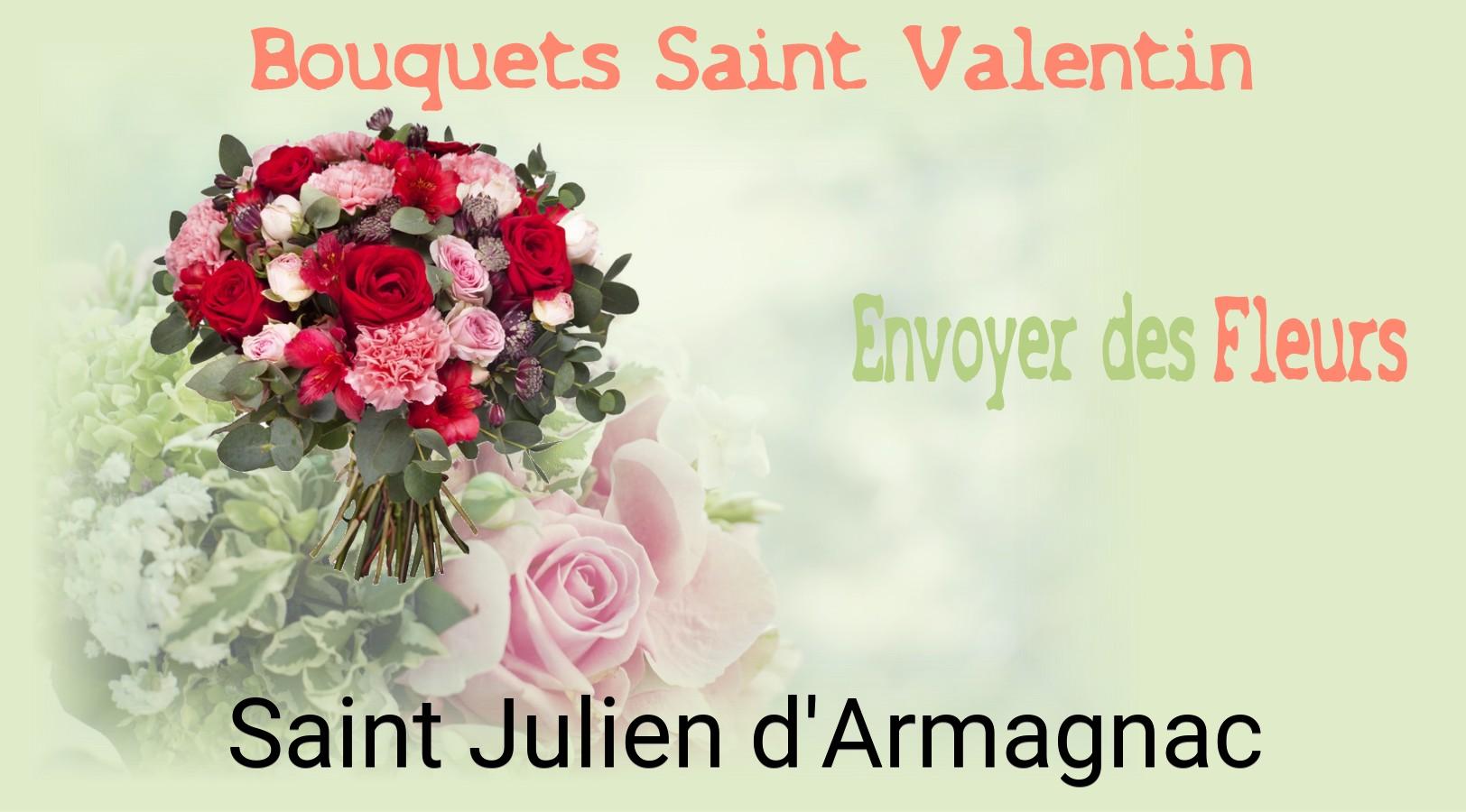 Roses de Saint-Valentin livrées à Saint-Julien-d'Armagnac